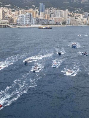 e boat rally during energy boat challenge yacht club de monaco