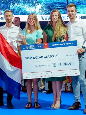Sola team during the prizes ceremony